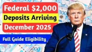 $2,000 Federal Deposits in December